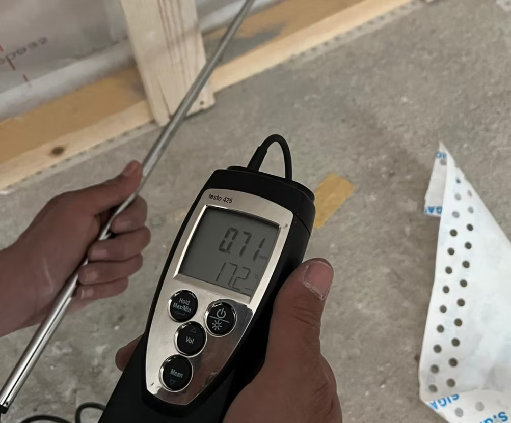 Blower Door Test